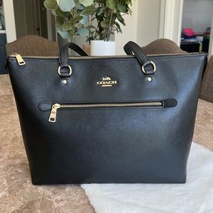 Coach Black Gallery Tote